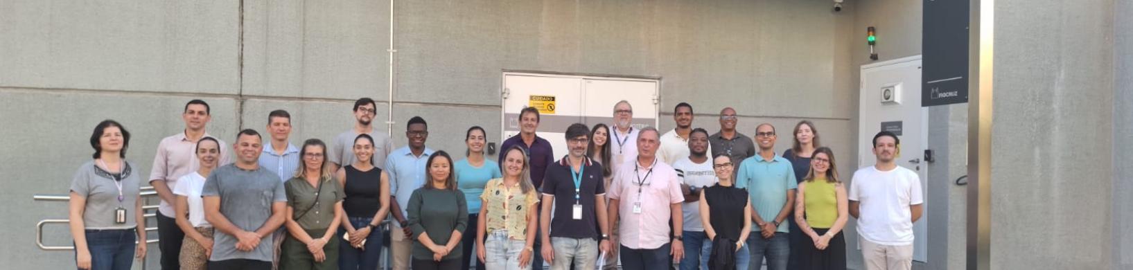 Aula de descontaminação de efluentes de laboratórios NB3 e NBA3