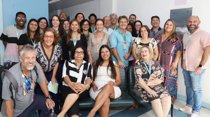 Trabalhadores do DSSA.