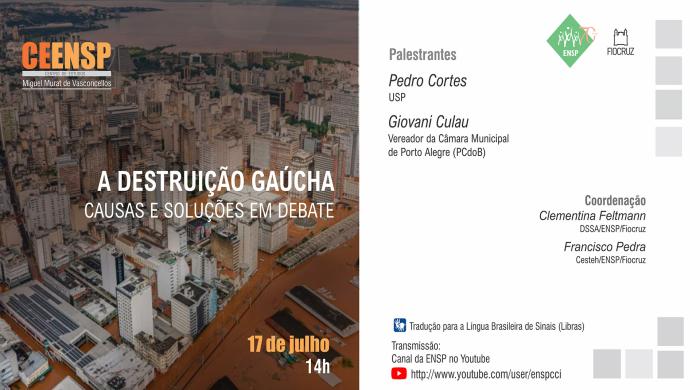A destruição gaúcha nos extremos climáticos.