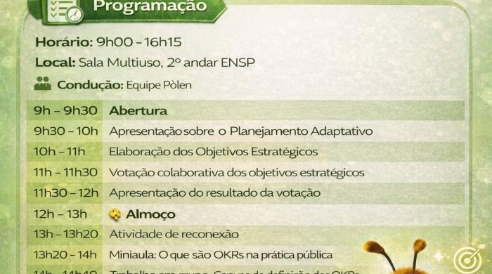 Evento de Planejamento estratégico com o POLÉN