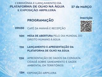 DIA MUNDIAL DE LUTA PELO DIREITO HUMANO À ÁGUA