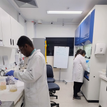 Setor de Preparo de amostras ambientais